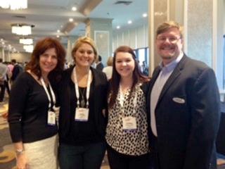 Students at conference