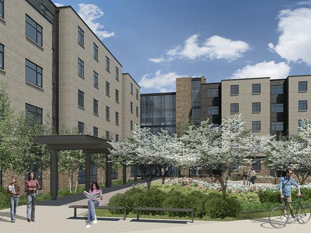 Abington first residence hall