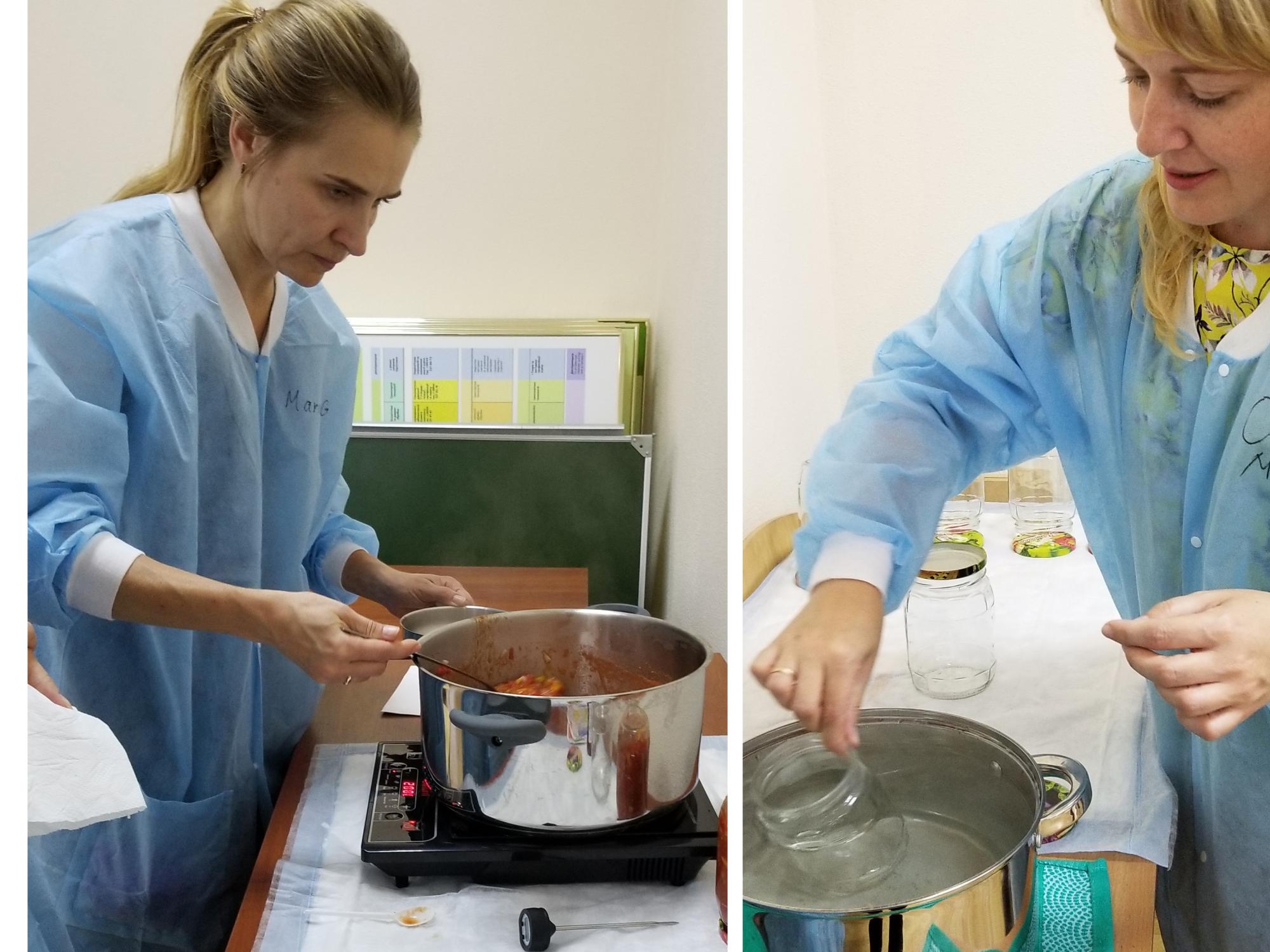 mixing, sterilizing, Ukraine