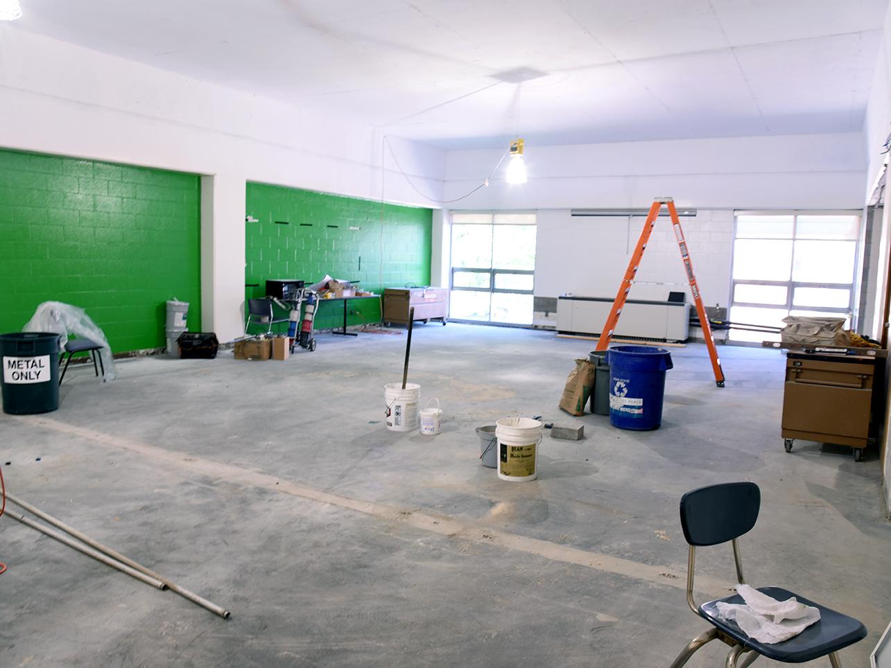 Social studies lab renovation