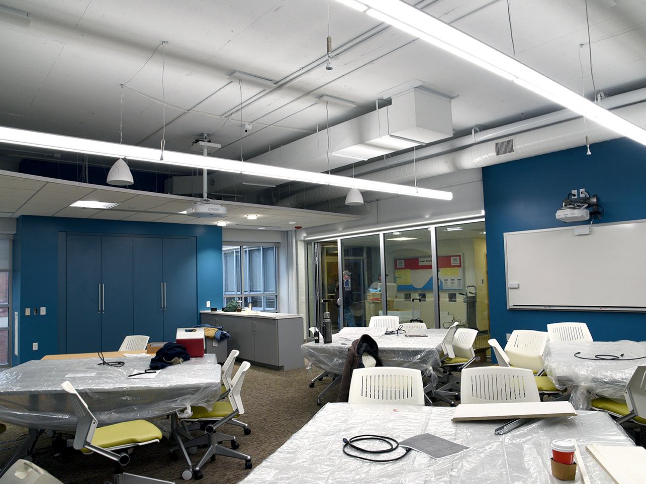 Social studies lab renovation