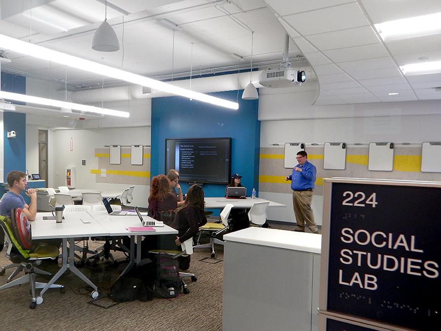 Social studies lab renovation