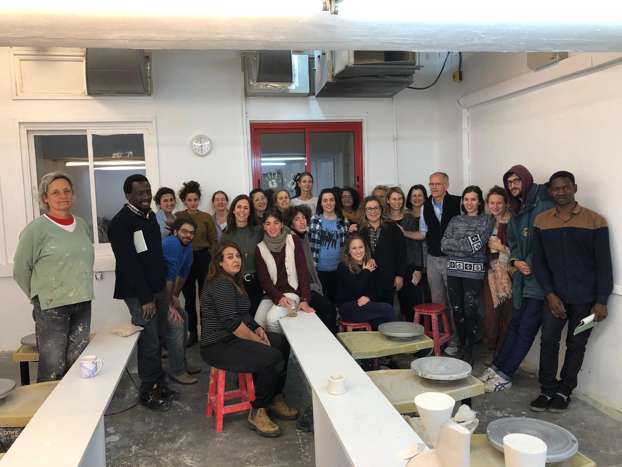 Chris Staley at Bezalel Academy of Arts and Design