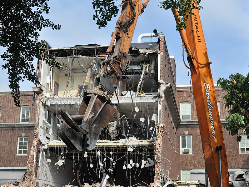 Steidle Building demolition