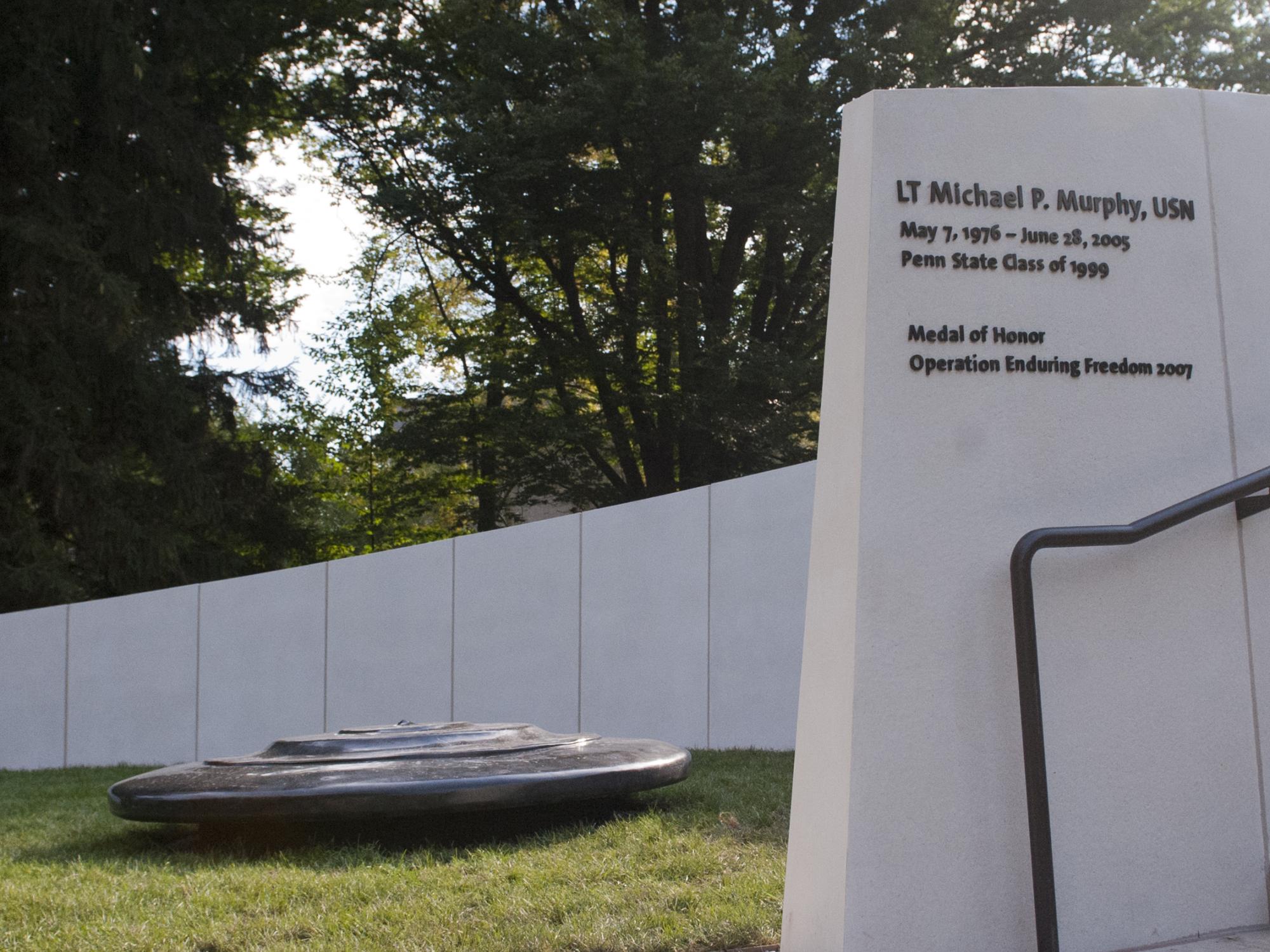 An image of the Penn State Veterans plaza