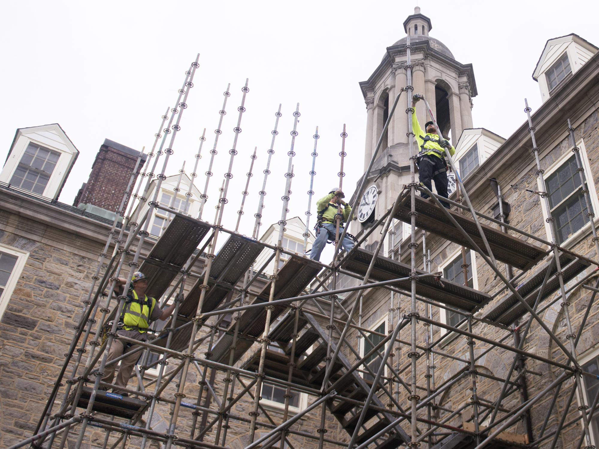 Old Main renovations