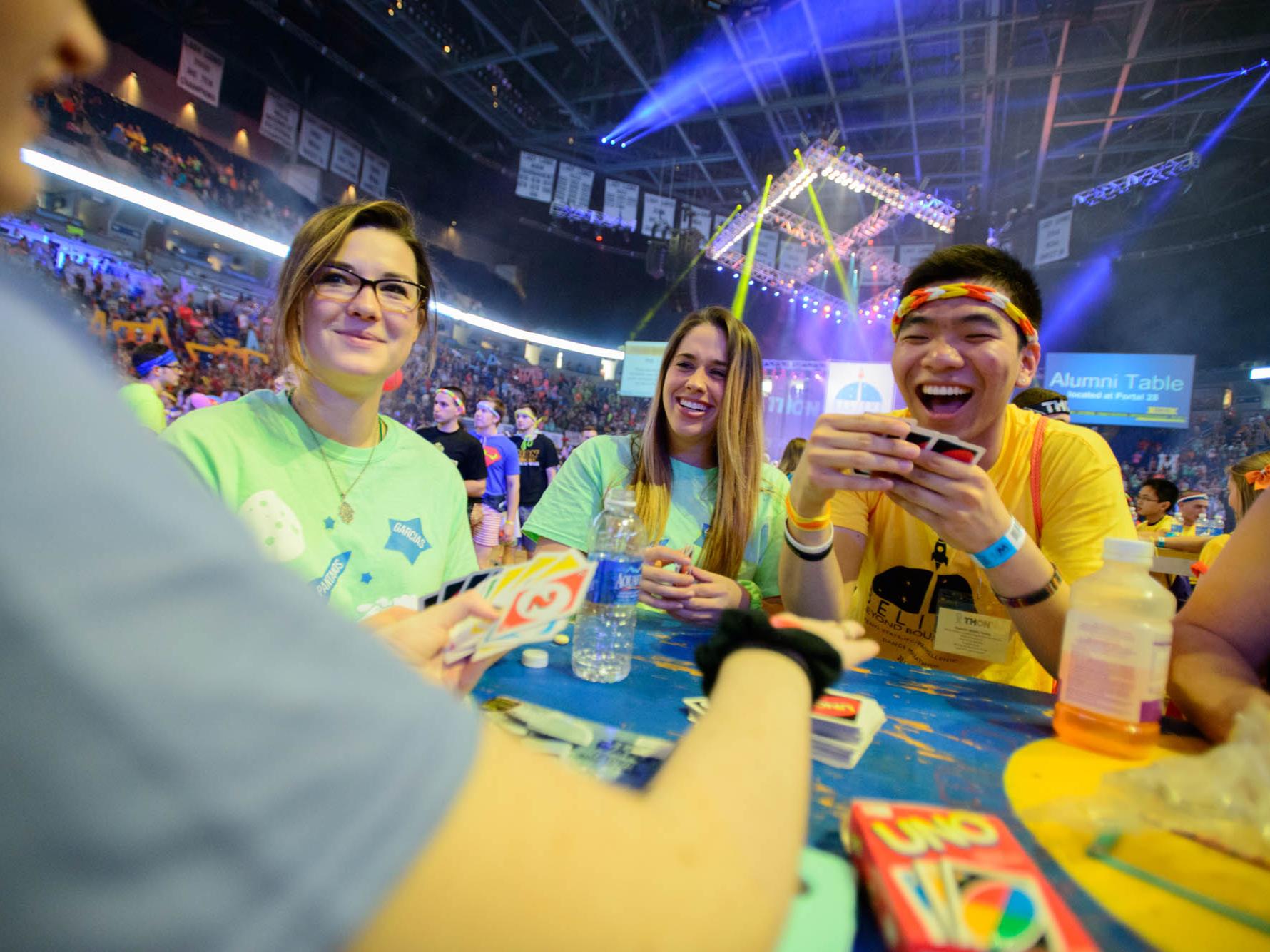 Uno at THON