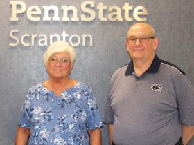 Scranton alumnus Ed Lucy honors former mentor and professor Richard F ...