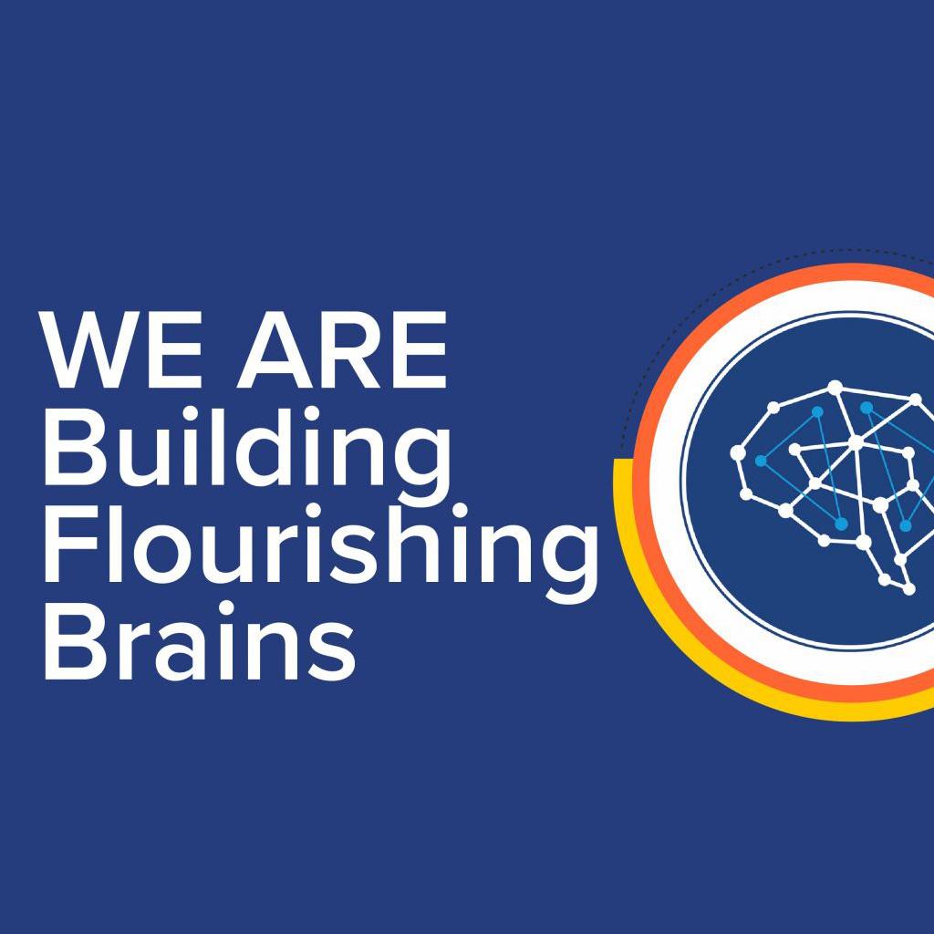 illustration of brain made of nodes