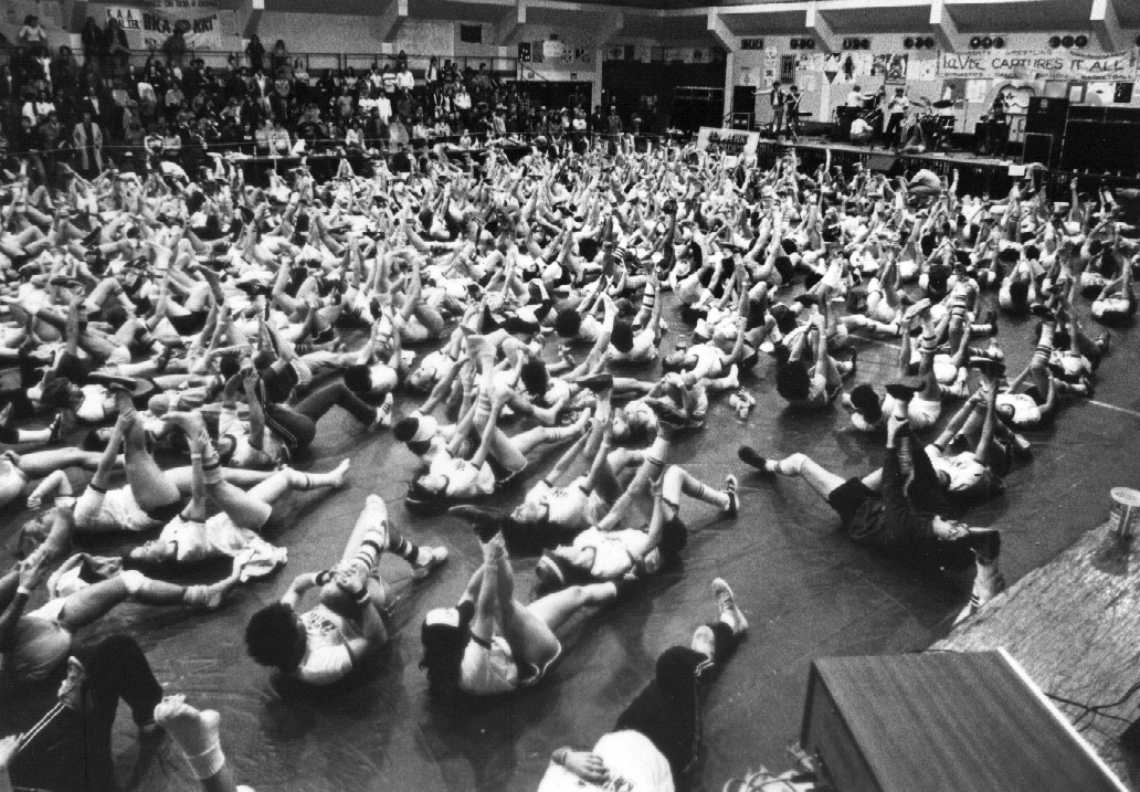 Dancers at THON in 1980, White Building