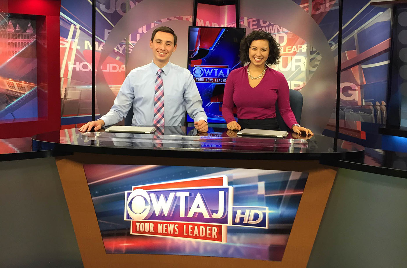 WTAJ's Christian Heilman and Marielena Balouris